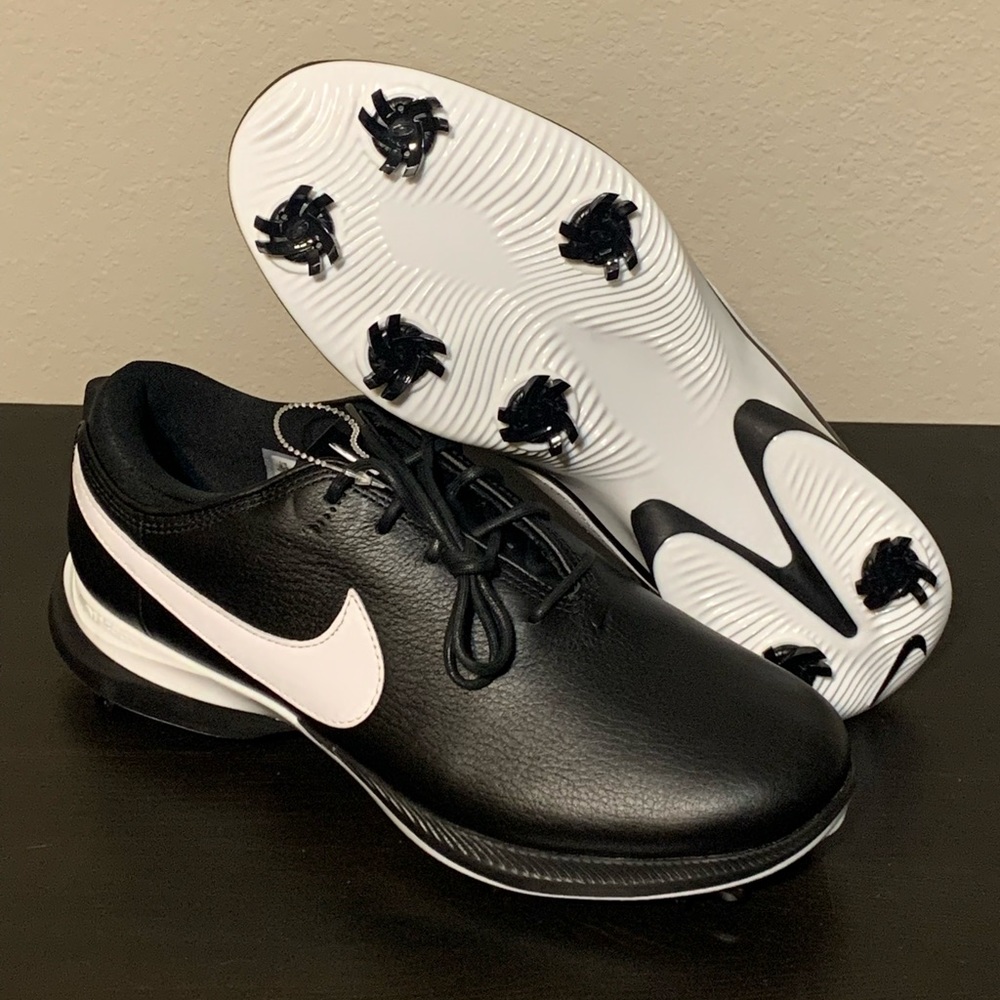 Nike Men's Air Zoom Victory Tour 2 'Black White' Golf Cleats DJ6569-001 Size 9.5